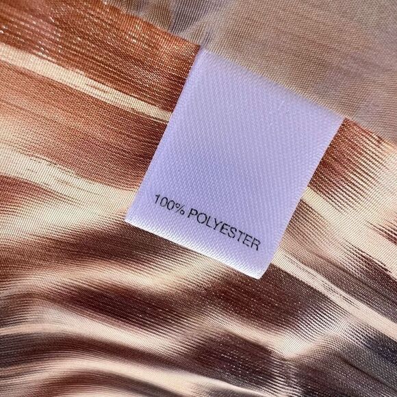 St. John Animal Printed Taffeta Windbreaker Jacket Praline Multi Women’s P - Picture 15 of 16